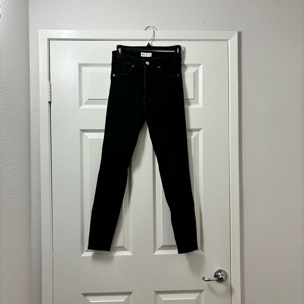 Zara Women's Dark Skinny Jeans - Picture 1 of 4